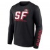 Футболка с длинным рукавом San Francisco 49ers Two-Pack - Black/Scarlet