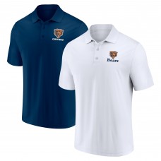 Поло Chicago Bears Throwback Two-Pack Set - White/Navy