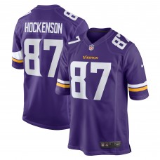 Игровая джерси T.J. Hockenson Minnesota Vikings Nike - Purple