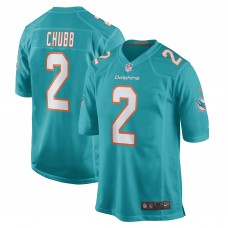 Игровая джерси Bradley Chubb Miami Dolphins Nike - Aqua