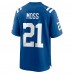 Игровая джерси Zack Moss Indianapolis Colts Nike Game Player - Royal