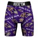 Baltimore Ravens Rock Em Socks All-Over Logo Underwear and Crew Socks Combo Pack