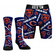 Набор трусы и носки Chicago Bears Rock Em All-Over Logo
