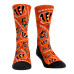 Носки Cincinnati Bengals Rock Em All-Over Logo Underwear and Crew Combo Pack