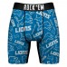 Detroit Lions Rock Em Socks All-Over Logo Underwear and Crew Socks Combo Pack
