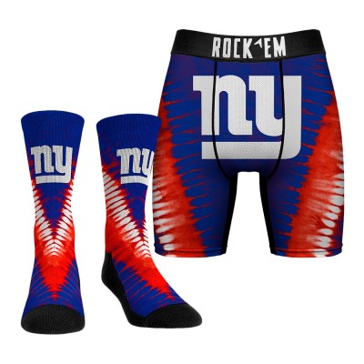 Галстук Набор трусы и носки New York Giants Rock Em V-Dye