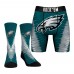Трусы и носки Philadelphia Eagles Rock Em Socks V Tie-Dye