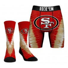Трусы и носки San Francisco 49ers Rock Em Socks V Tie-Dye