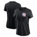 Женская футболка New York Giants Nike Crucial Catch Sideline Tri-Blend - Black Женская футболка New York Giants Nike Crucial Catch Sideline Tri-Blend - Black