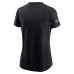 Женская футболка New York Giants Nike Crucial Catch Sideline Tri-Blend - Black