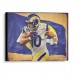Cooper Kupp Los Angeles Rams Stretched 20 x 24 Canvas Giclee Print - Designed and Signed by Artist Brian Konnick - Limited Edition of 25 Cooper Kupp Los Angeles Rams Stretched 20 x 24 Canvas Giclee Print - Designed and Signed by Artist Brian Konnick - Limited Edition of 25