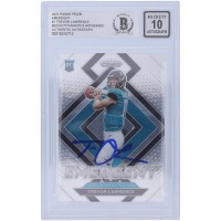 Autographed Jacksonville Jaguars Trevor Lawrence 2021 Panini Prizm 1 Emergent #E-1 Beckett Fanatics Witnessed Authenticated 10 Rookie Card