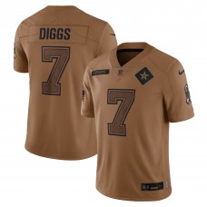 Джерси Trevon Diggs Dallas Cowboys Nike 2023 Salute To Service Limited - Brown