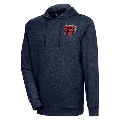 Толстовка Chicago Bears Antigua Action Lightweight - Heather Navy