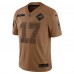 Джерси Josh Allen Buffalo Bills Nike 2023 Salute To Service Limited - Brown