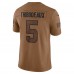 New York Giants Kayvon Thibodeaux Nike Brown Salute To Service Limited Jersey