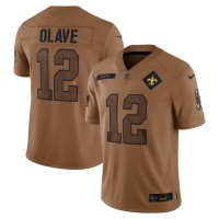 Джерси Chris Olave New Orleans Saints Nike 2023 Salute To Service Limited - Brown