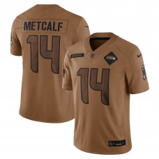 Джерси DK Metcalf Seattle Seahawks Nike 2023 Salute To Service Limited - Brown