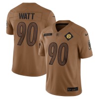 Джерси T.J. Watt Pittsburgh Steelers Nike 2023 Salute To Service Limited - Brown