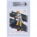 Aaron Rodgers Green Bay Packers Autographed 2021 Panini Impeccable Bronze Variation #36 #14/35 Beckett Fanatics Witnessed Authenticated Card