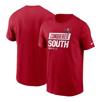 Футболка Tampa Bay Buccaneers Nike 2022 NFC South Division Champions Locker Room Trophy Collection - Red