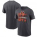 Футболка Cincinnati Bengals Nike 2022 NFL Playoffs Iconic - Anthracite