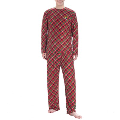 Пижама футболка с длинным рукавом и штаны Jacksonville Jaguars Concepts Sport Holly Allover Print Knit - Red