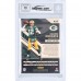 Aaron Rodgers Green Bay Packers Autographed 2019 Panini Gold Standard Rose Gold Variation #62 #18/25 Beckett Fanatics Witnessed Authenticated 10 Card