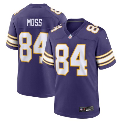 Игровая джерси Randy Moss Minnesota Vikings Nike Classic Retired - Purple