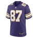 Игровая джерси T.J. Hockenson Minnesota Vikings Nike Classic - Purple