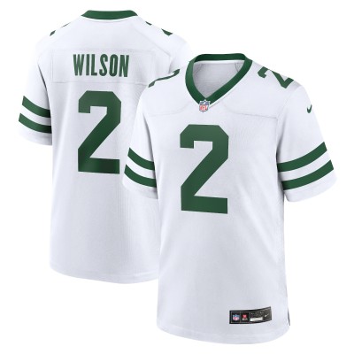 Игровая джерси Zach Wilson New York Jets Nike Game - Legacy White