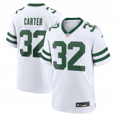 Игровая джерси Michael Carter New York Jets Nike Legacy - White