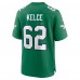 Jason Kelce Philadelphia Eagles Nike Alternate Game Player Jersey - Kelly Green