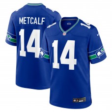 Игровая джерси DK Metcalf Seattle Seahawks Nike Throwback - Royal