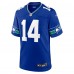 Игровая джерси DK Metcalf Seattle Seahawks Nike Throwback - Royal