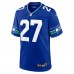 Игровая джерси Tariq Woolen Seattle Seahawks Nike Throwback Player Game - Royal