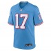 Игровая джерси Ryan Tannehill Tennessee Titans Nike Oilers Throwback Alternate - Light Blue