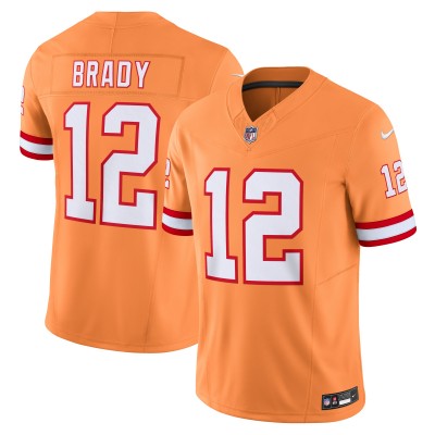 Игровая джерси Tom Brady Tampa Bay Buccaneers Nike Vapor F.U.S.E. Limited - Orange