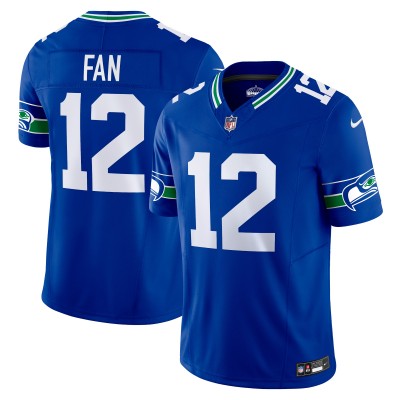 Игровая джерси 12th Fan Seattle Seahawks Nike Vapor F.U.S.E. Limited - Royal