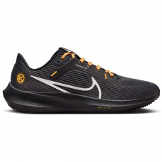 Pittsburgh Steelers Nike Unisex Zoom Pegasus 40 Running Shoe - Anthracite