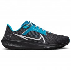 Carolina Panthers Nike Unisex Zoom Pegasus 40 Running Shoe - Anthracite