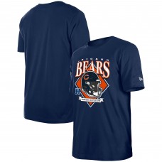 Футболка Chicago Bears New Era Team Logo - Navy