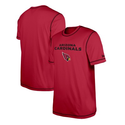 Футболка Arizona Cardinals New Era Third Down Puff Print - Cardinal