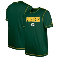 Футболка Green Bay Packers New Era Green Third Down Puff Print
