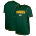Футболка Green Bay Packers New Era Green Third Down Puff Print
