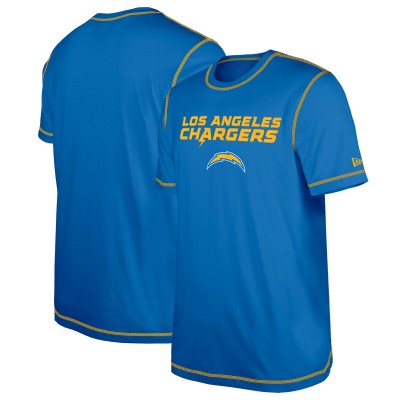 Футболка Los Angeles Chargers New Era Third Down Puff Print - Blue