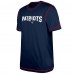 Футболка New England Patriots New Era Third Down Puff Print - Navy