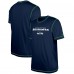 Футболка Seattle Seahawks New Era Third Down Puff Print - College Navy