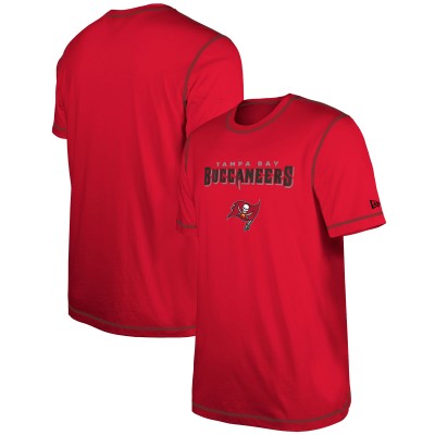Футболка Tampa Bay Buccaneers New Era Third Down Puff Print - Red