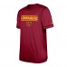 Футболка Washington Commanders New Era Third Down Puff Print - Burgundy